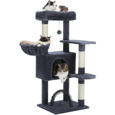 Ultimate cat playground! Cat Tree tower condo 🐱
